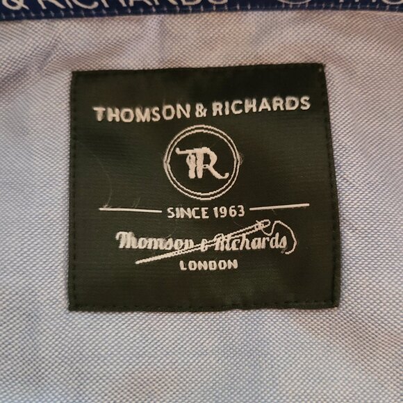 Thomson & Richards Classic Car Short Sleeve Button Down Shirt - Picture 3 of 5